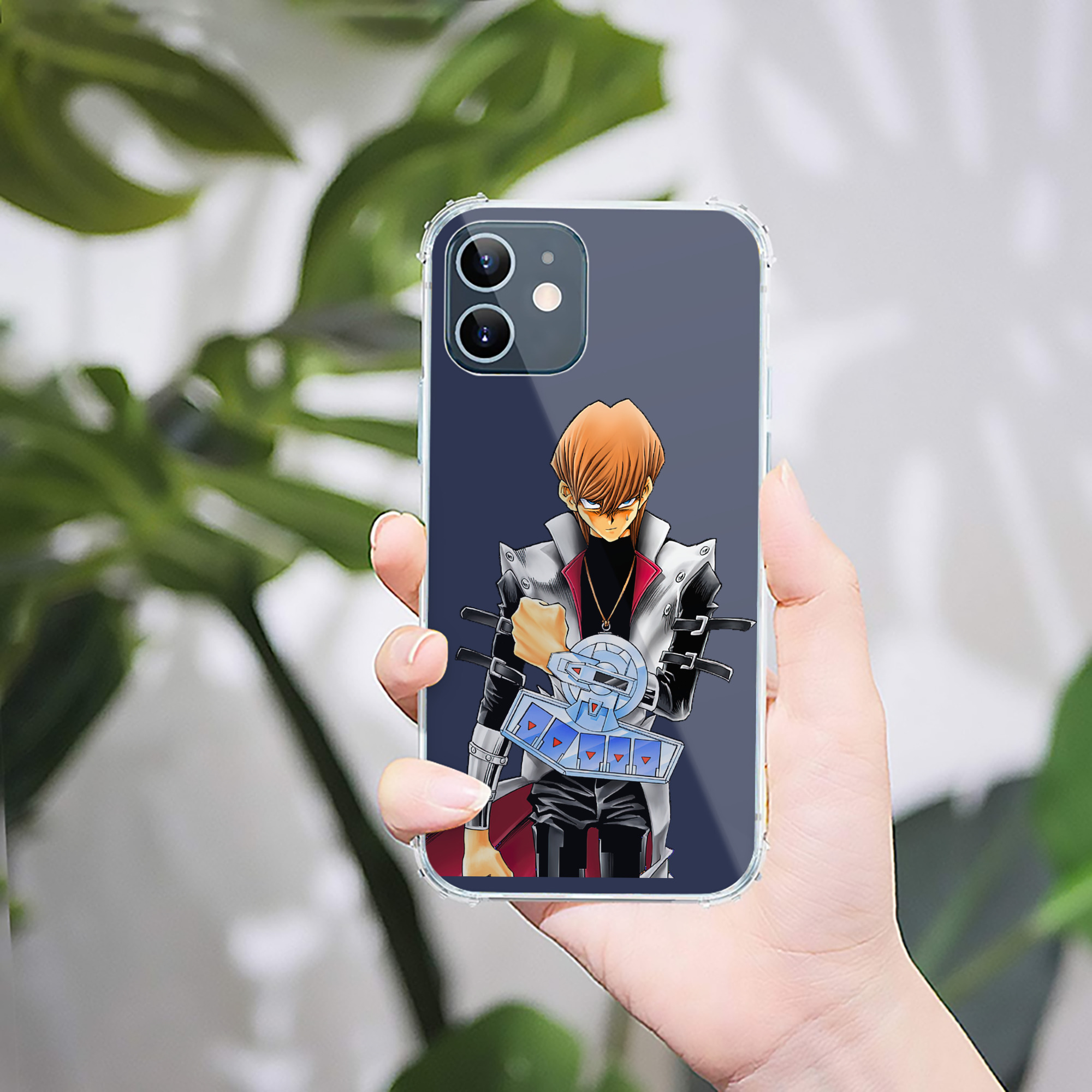 （画像用） 遊☆戯☆王 Yu-Gi-Oh! 【iPhone 12シリーズ対応】透明スマホケース（クリアソフトケース）